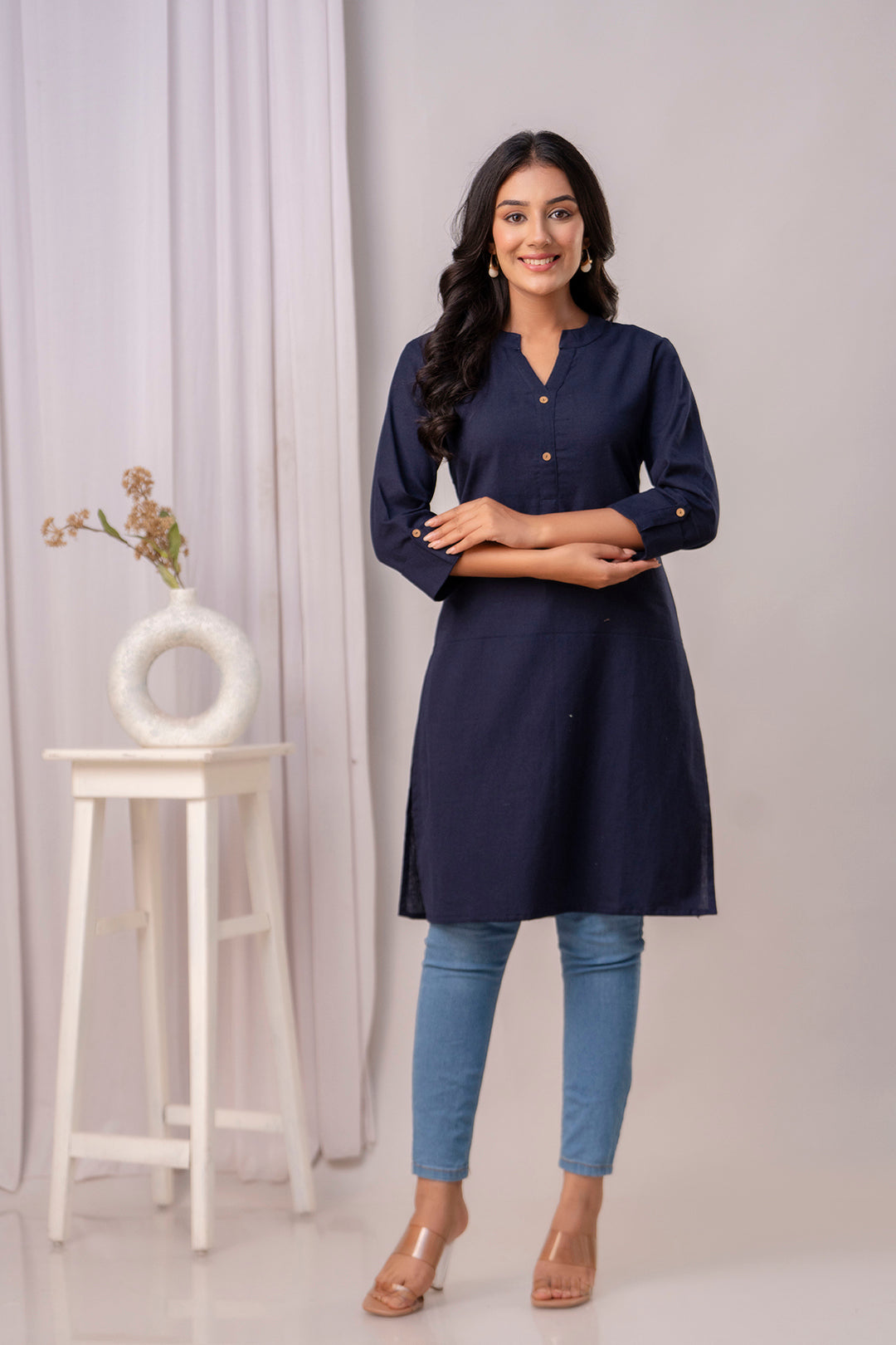 Blue Kurti for Women