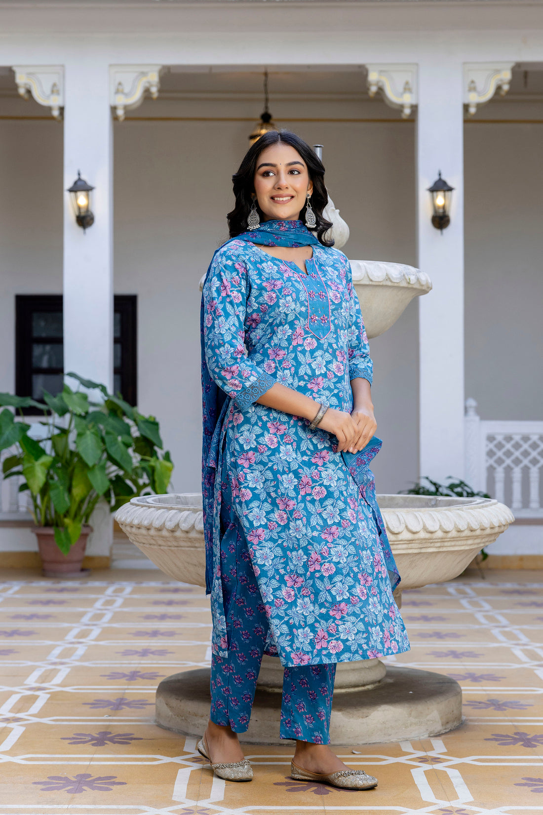 Blue Kurta Set