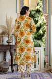 Floral Print A-line Cotton Suit Set with Palazzo Pants and Dupatta