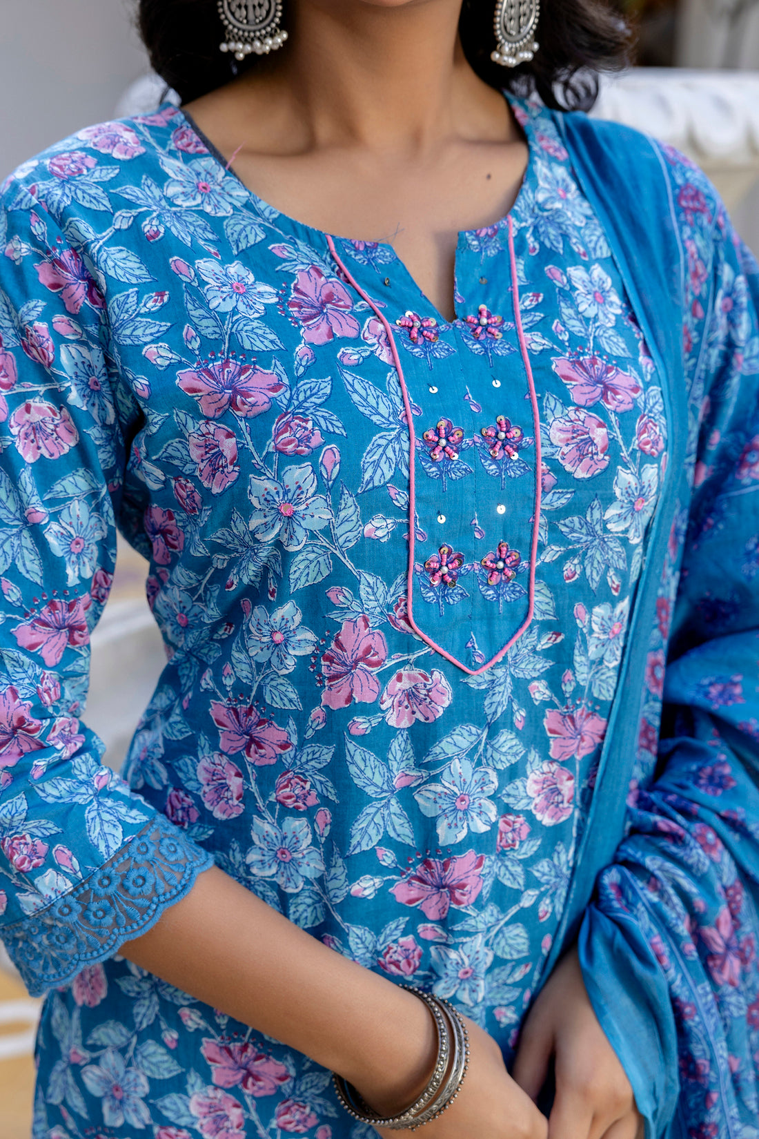 Blue Kurta Set