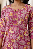 Pink Kurta Set For Women