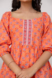 Orange Cotton Top