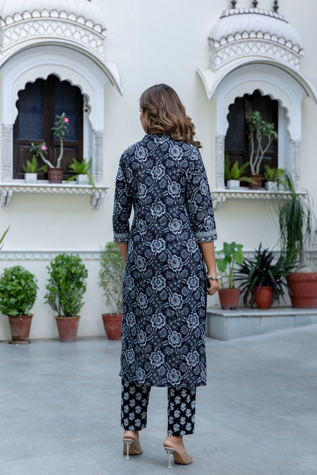 Grey Kurta Set for Women