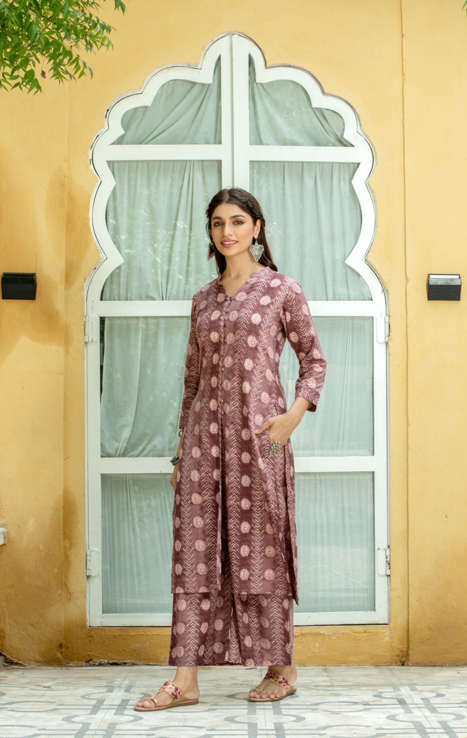 Cotton Printed Kurta Set