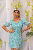 SAMANTHA - A-line Dress with Slit