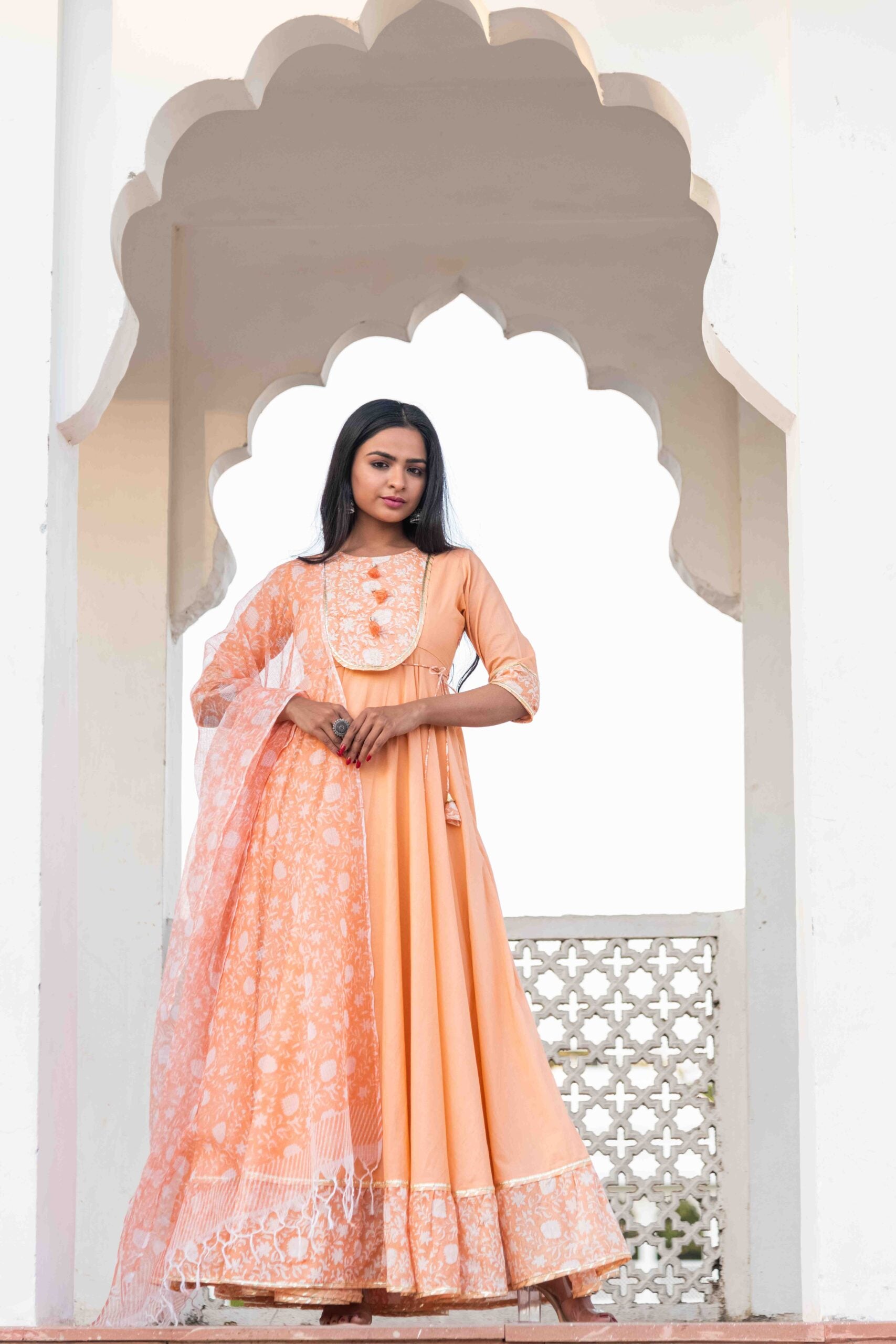 Handblock Print Suit Set